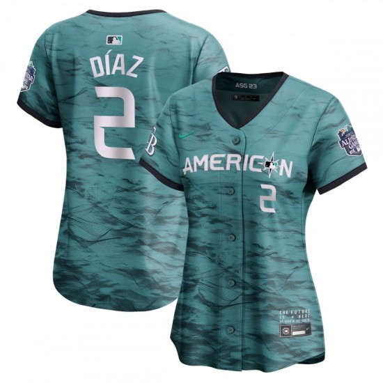 Yandy Díaz American League Nike Women's 2023 MLB All-Star Game Limited Player Jersey - Teal