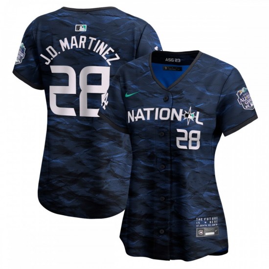 J.D. Martinez National League Nike Women's 2023 MLB All-Star Game Limited Player Jersey - Royal