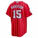 Brian Anderson Miami Marlins Nike City Connect Replica Player Jersey - Red