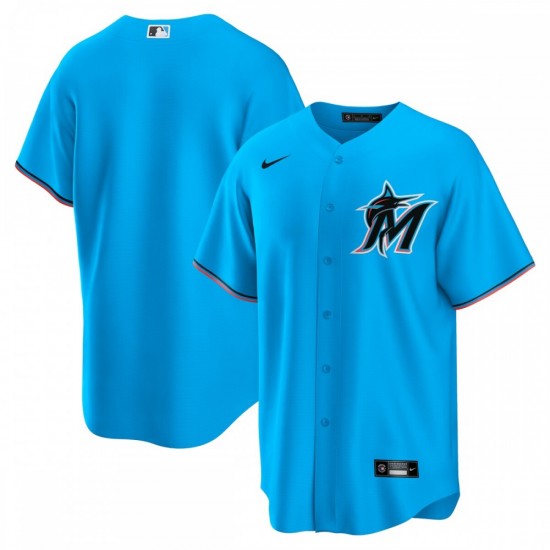 Miami Marlins Nike Alternate Replica Team Jersey - Blue