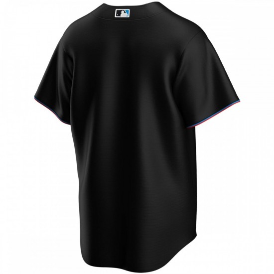 Miami Marlins Nike Youth Alternate Replica Team Jersey - Black