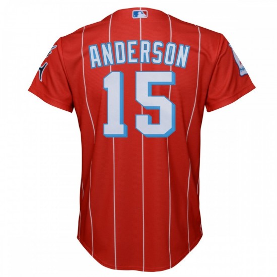 Brian Anderson Miami Marlins Nike Youth City Connect Replica Player Jersey - Red