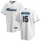 Men's Miami Marlins Brian Anderson #15 Nike White Home 2020 Jersey