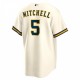 Garrett Mitchell Milwaukee Brewers Nike Replica Player Jersey - Cream