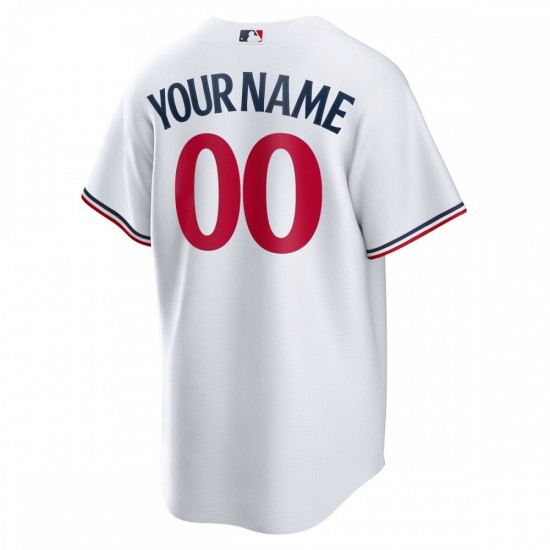 Minnesota Twins Nike Youth Home Replica Custom Jersey - White