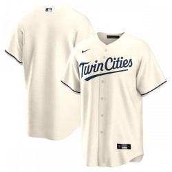 Minnesota Twins Nike Alternate Replica Team Jersey - Cream