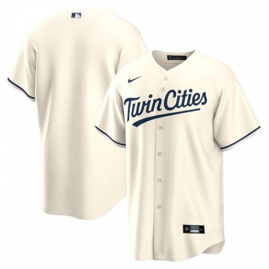 Minnesota Twins Nike Alternate Replica Team Jersey - Cream