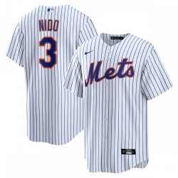 Tomás Nido New York Mets Nike Home  Replica Player Jersey - White