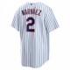 Omar Narváez New York Mets Nike Home  Replica Player Jersey - White