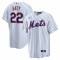 Brett Baty New York Mets Nike Replica Player Jersey - White