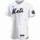 New York Mets Nike Home Authentic Team Jersey - White