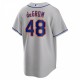 Jacob deGrom New York Mets Nike Road Replica Player Name Jersey - Gray