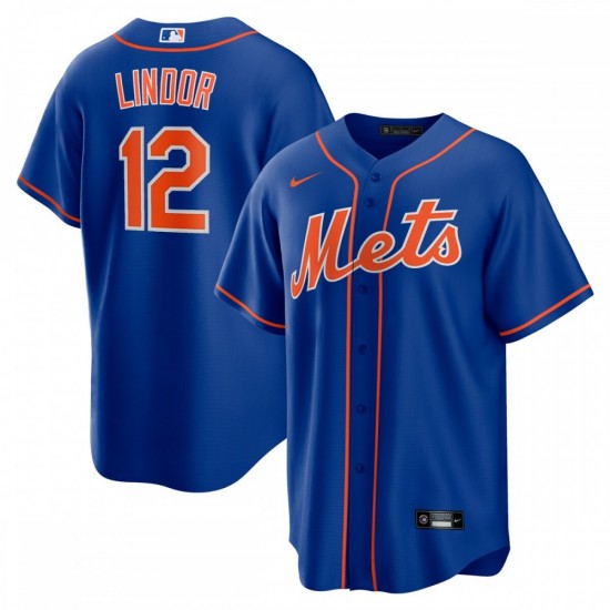 Francisco Lindor New York Mets Nike Alternate Replica Player Jersey - Royal