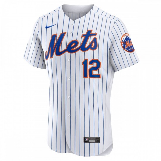 Francisco Lindor New York Mets Nike Home Authentic Player Jersey - White