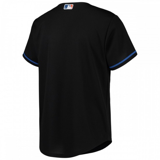 New York Mets Nike Youth Alternate Replica Team Jersey - Black