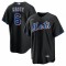 Starling Marte New York Mets Nike Alternate Replica Player Jersey - Black