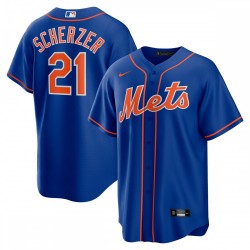 Max Scherzer New York Mets Nike Alternate Replica Player Jersey - Royal