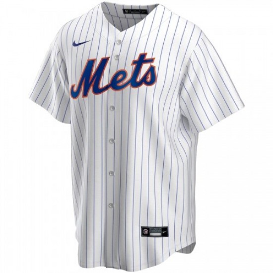 Men's New York Mets Nike White&Royal Home 2020 Jersey