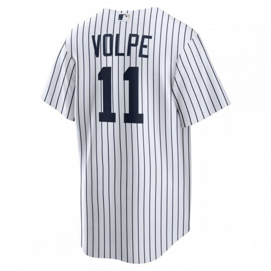 Anthony Volpe New York Yankees Nike Home Replica Player Jersey - White