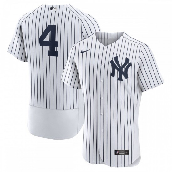 Lou Gehrig New York Yankees Nike Home Authentic Retired Player Jersey - White