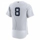 Yogi Berra New York Yankees Nike Home Authentic Retired Player Jersey - White