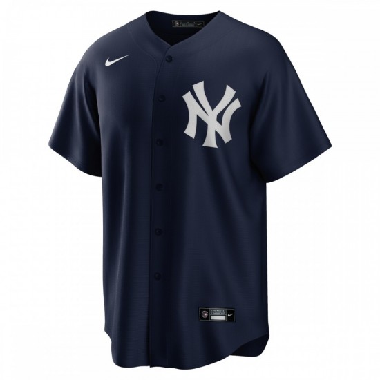 New York Yankees Nike Alternate Replica Team Jersey - Navy