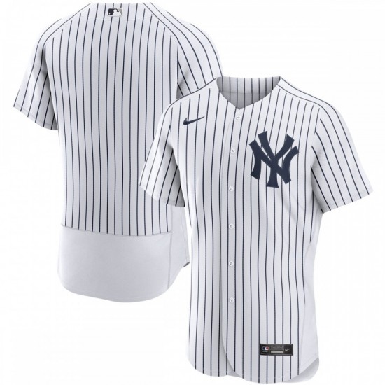 New York Yankees Nike Home Authentic Team Jersey - White