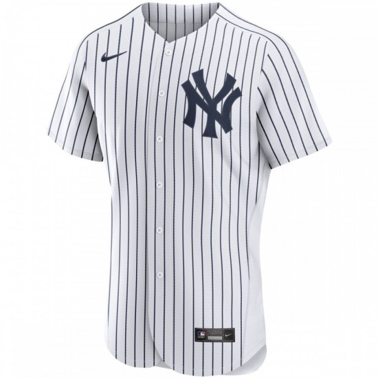 New York Yankees Nike Home Authentic Team Jersey - White