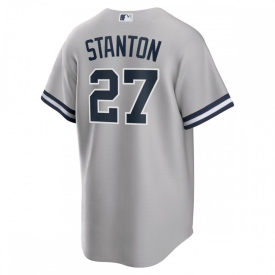 Giancarlo Stanton New York Yankees Nike Road Replica Player Name Jersey - Gray