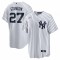 Giancarlo Stanton New York Yankees Nike Home Replica Player Name Jersey - White