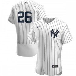 DJ LeMahieu New York Yankees Nike Home Authentic Player Jersey - White/Navy