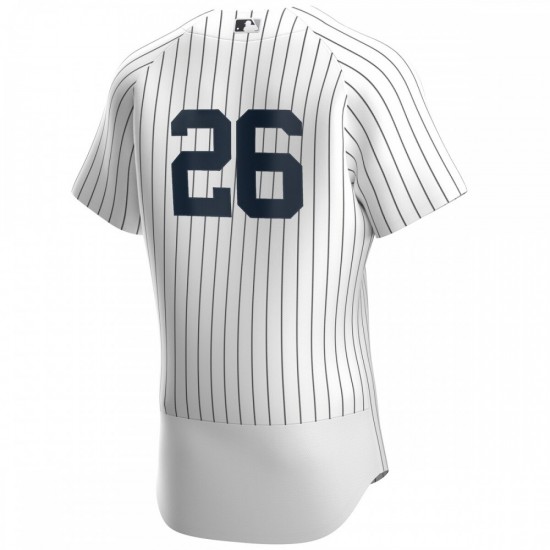 DJ LeMahieu New York Yankees Nike Home Authentic Player Jersey - White/Navy