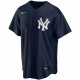 New York Yankees Nike Youth Alternate Replica Team Jersey - Navy