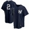 Derek Jeter New York Yankees Nike Alternate Replica Player Jersey - Navy