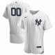 New York Yankees Nike Home Custom  Pick-A-Player Retired Roster Authentic Jersey - White