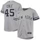 Gerrit Cole New York Yankees Nike Youth Alternate Replica Player Jersey - Gray