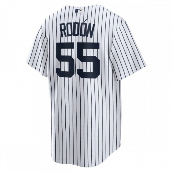 Carlos Rodon New York Yankees Nike Home Official Player Jersey - White/Navy