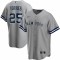 Men's New York Yankees Gleyber Torres #25 Nike Gray Alternate Jersey