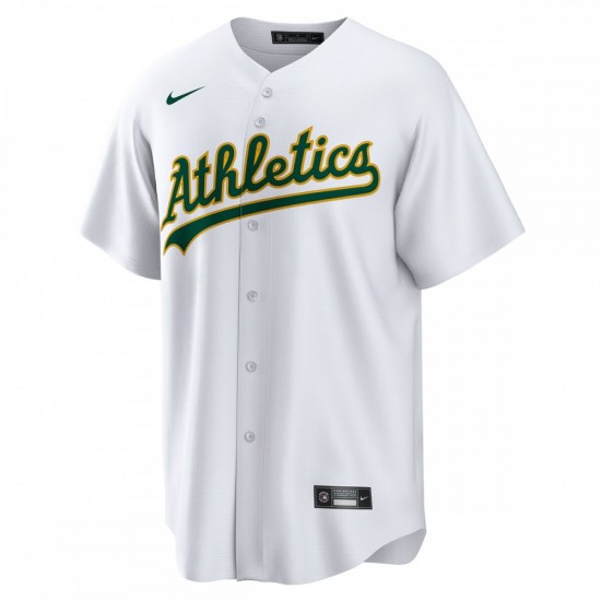 Dany Jiménez Oakland Athletics Nike Home  Replica Player Jersey - White