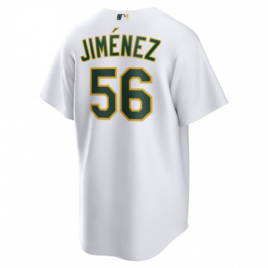 Dany Jiménez Oakland Athletics Nike Home  Replica Player Jersey - White