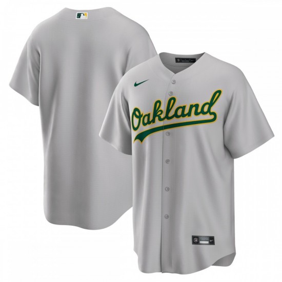 Oakland Athletics Nike Road Replica Team Jersey - Gray