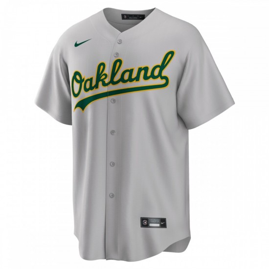 Oakland Athletics Nike Road Replica Team Jersey - Gray