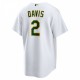 Khris Davis Oakland Athletics Nike Home Replica Player Name Jersey - White