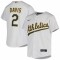 Khris Davis Oakland Athletics Nike Youth Home Jersey - White