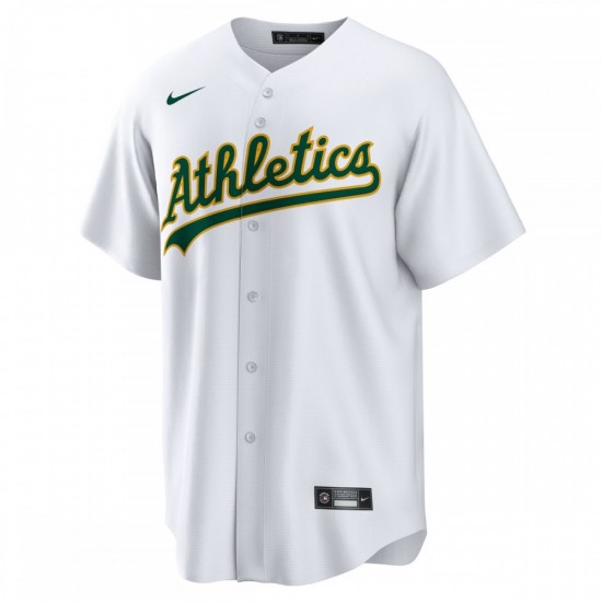 Oakland Athletics Nike Youth Home Blank Replica Jersey - White