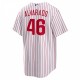 José Alvarado Philadelphia Phillies Nike Home  Replica Player Jersey - White