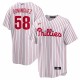 Seranthony Domínguez Philadelphia Phillies Nike Home  Replica Player Jersey - White