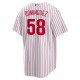 Seranthony Domínguez Philadelphia Phillies Nike Home  Replica Player Jersey - White