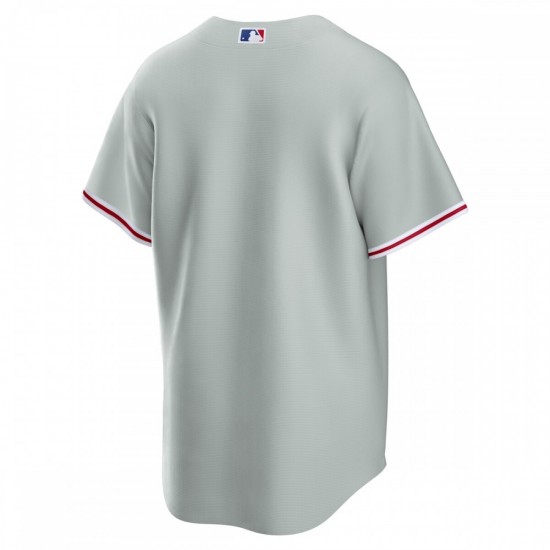 Philadelphia Phillies Nike Road Replica Team Jersey - Gray