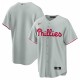 Philadelphia Phillies Nike Road Replica Team Jersey - Gray